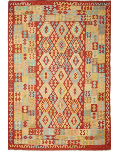 Tappeto Kilim Afghanistan marrone 213x303