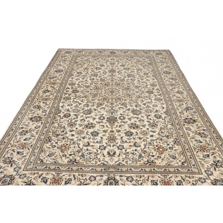 Tappeto Kashan Persia beige verde 197x303