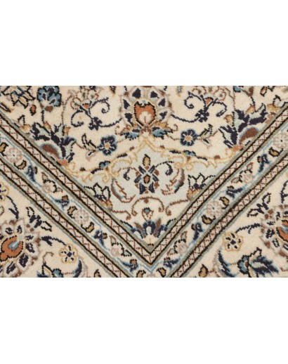 Tappeto Kashan Persia beige verde 197x303