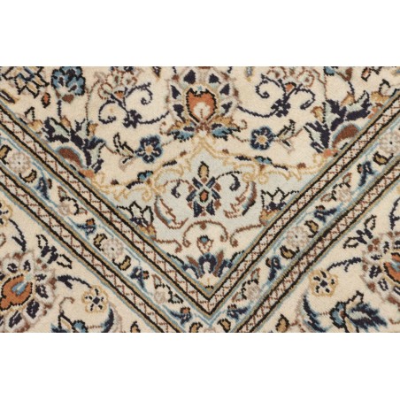 Tappeto Kashan Persia beige verde 197x303
