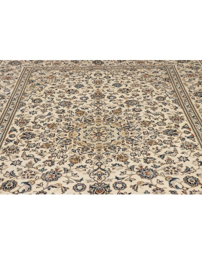 Tappeto Kashan Persia beige verde 197x303
