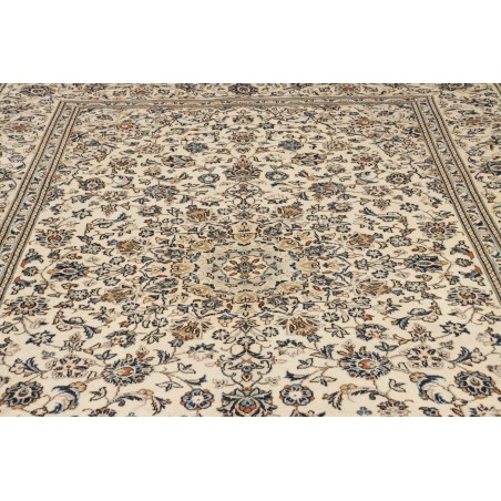 Tappeto Kashan Persia beige verde 197x303