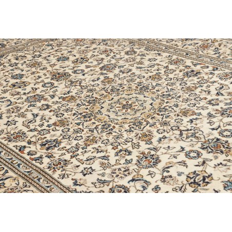 Tappeto Kashan Persia beige verde 197x303