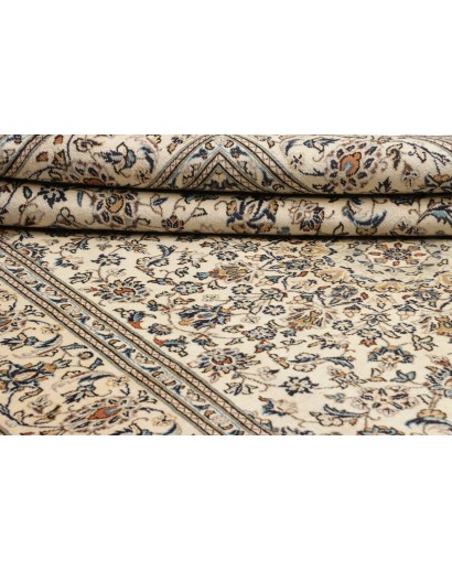 Tappeto Kashan Persia beige verde 197x303