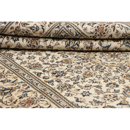 Tappeto Kashan Persia beige verde 197x303