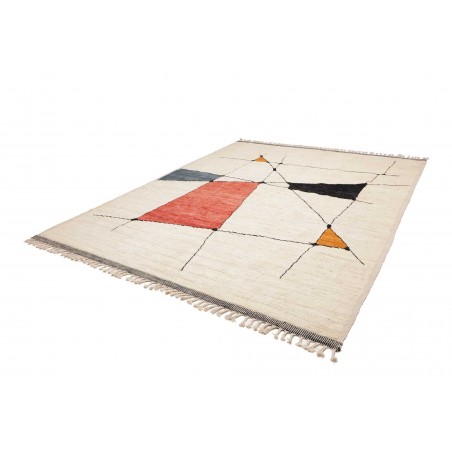 Tappeto bianco grigio 279x366