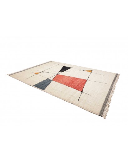 Tappeto bianco grigio 279x366