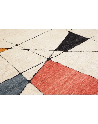 Tappeto bianco grigio 279x366