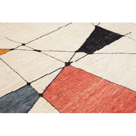 Tappeto bianco grigio 279x366