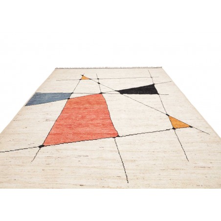 Tappeto bianco grigio 297x365