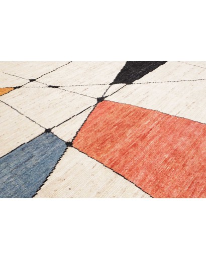 Tappeto bianco grigio 297x365