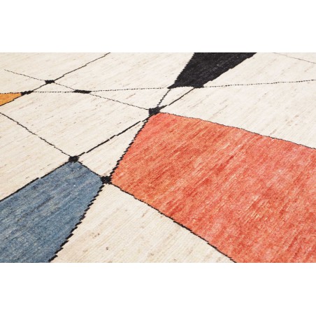 Tappeto bianco grigio 297x365