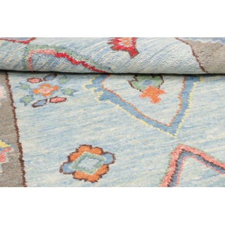 Tappeto bianco marrone 126x376