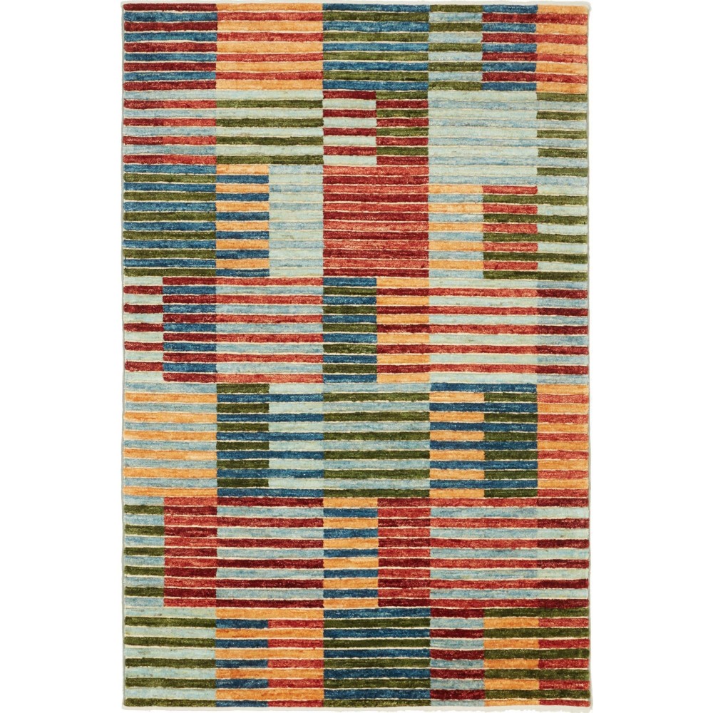 Tappeto Barjesta Pakistan marrone 121x183 Tappeto Barjesta Pakistan marrone 121x183
