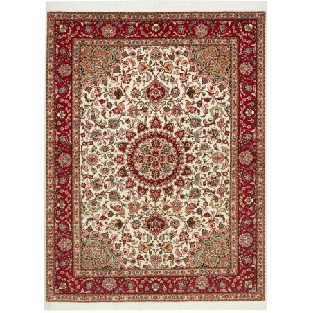 Tappeto Tabriz 50 Raj Persia marrone 150x207