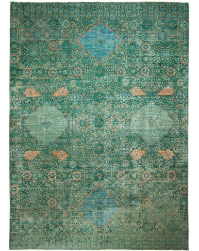 Tappeto Mamlouk Pakistan azzurro 246x342