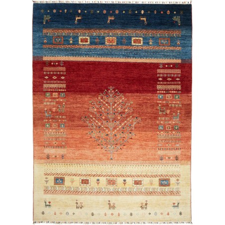 Tappeto Siva Pakistan marrone grigio 213x292