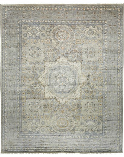 Tappeto Mamlouk Pakistan azzurro 245x296