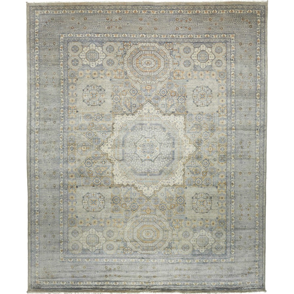 Tappeto Mamlouk Pakistan azzurro 245x296 Tappeto Mamlouk Pakistan azzurro 245x296