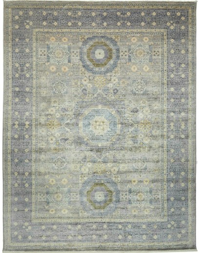 Tappeto Mamlouk Pakistan azzurro 275x368