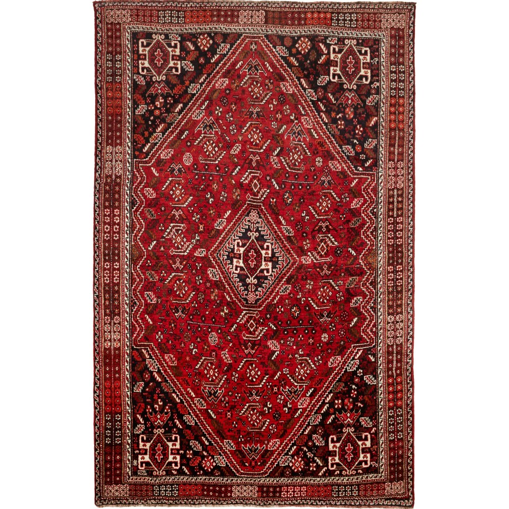 Tappeto Shiraz Persia marrone 178x280 Tappeto Shiraz Persia marrone 178x280