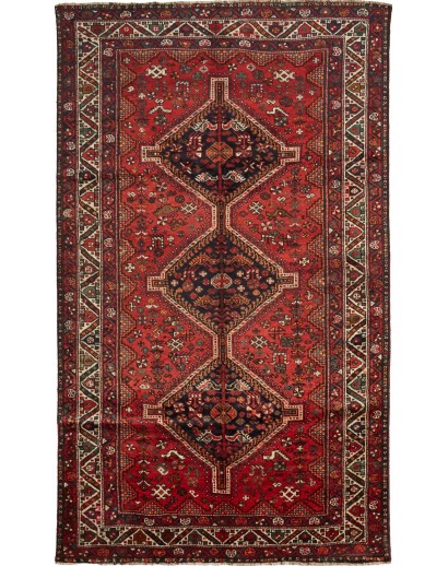 Tappeto Shiraz Persia grigio marrone 160x275
