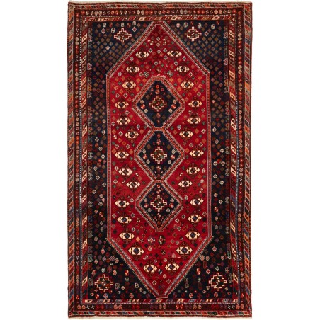 Tappeto Shiraz Persia grigio marrone 162x274