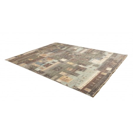 Tappeto Fun Collection Pakistan azzurro bianco 233x293