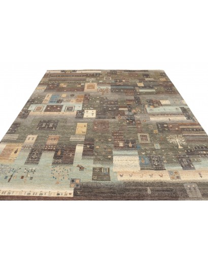 Tappeto Fun Collection Pakistan azzurro bianco 233x293