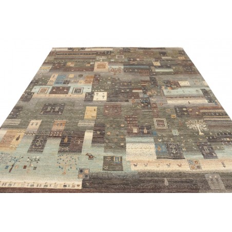 Tappeto Fun Collection Pakistan azzurro bianco 233x293