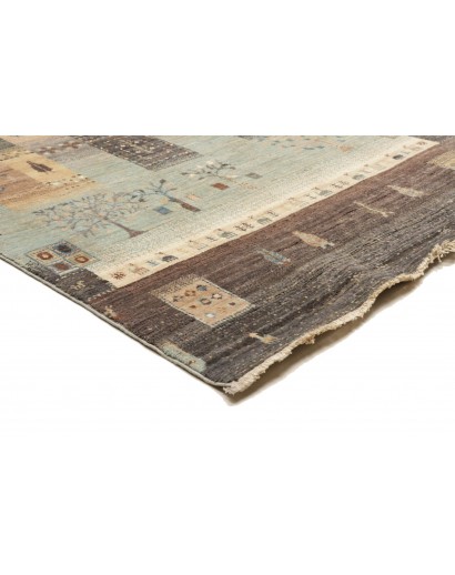 Tappeto Fun Collection Pakistan azzurro bianco 233x293