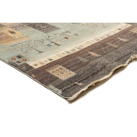 Tappeto Fun Collection Pakistan azzurro bianco 233x293