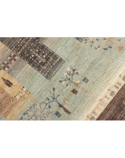 Tappeto Fun Collection Pakistan azzurro bianco 233x293