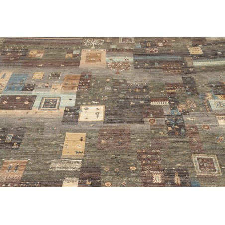 Tappeto Fun Collection Pakistan azzurro bianco 233x293