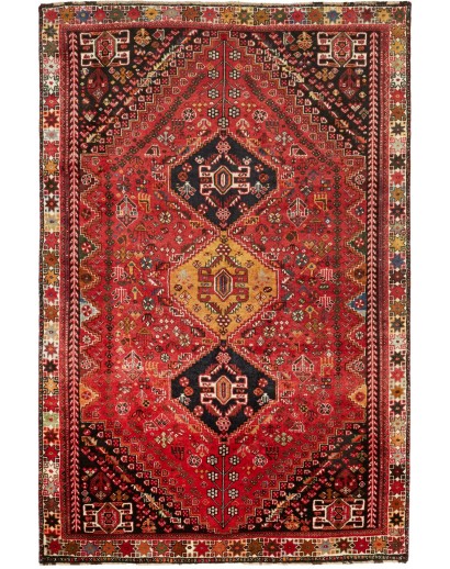 Tappeto Shiraz Persia marrone giallo 174x270