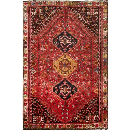 Tappeto Shiraz Persia marrone giallo 174x270