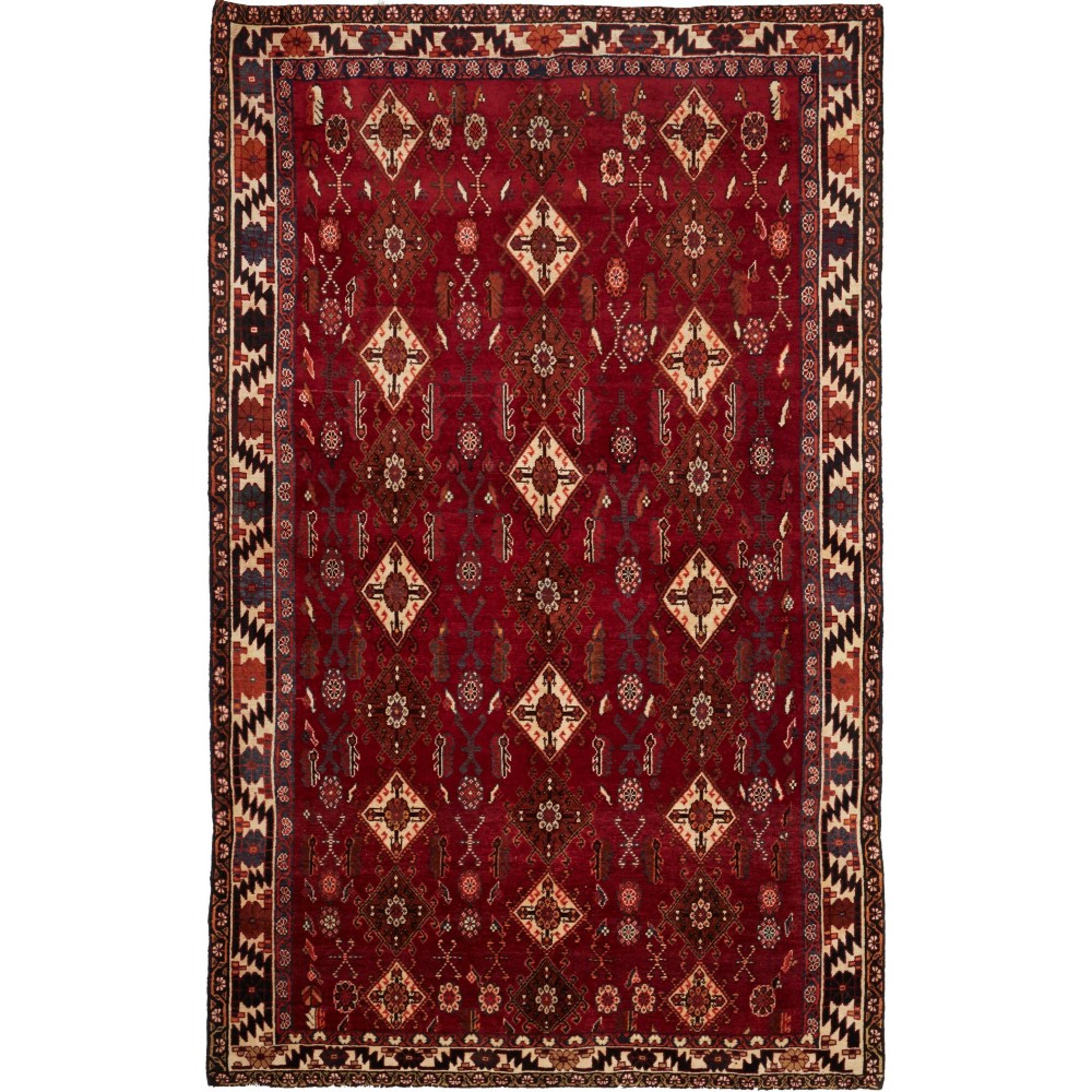 Tappeto Shiraz Persia marrone 158x258 Tappeto Shiraz Persia marrone 158x258