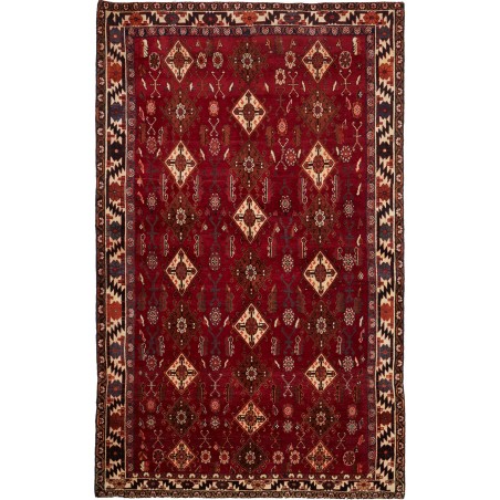 Tappeto Shiraz Persia marrone 158x258