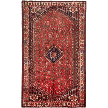Tappeto Shiraz Persia marrone giallo 160x260