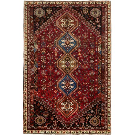 Tappeto Shiraz Persia marrone 173x259