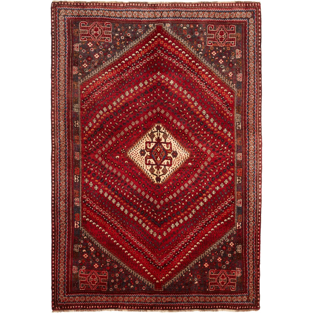 Tappeto Shiraz Persia marrone 170x249 Tappeto Shiraz Persia marrone 170x249