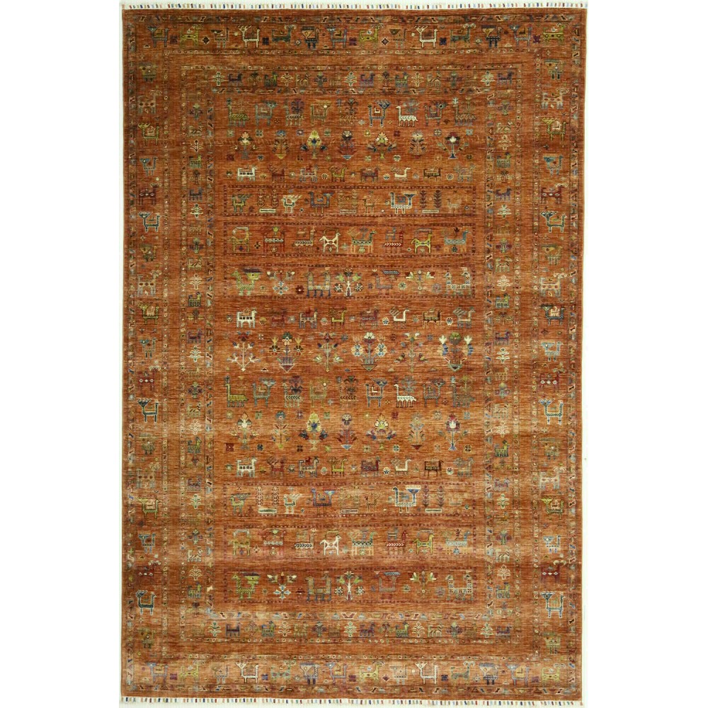 Tappeto Rubin Pakistan marrone 203x306 Tappeto Rubin Pakistan marrone 203x306