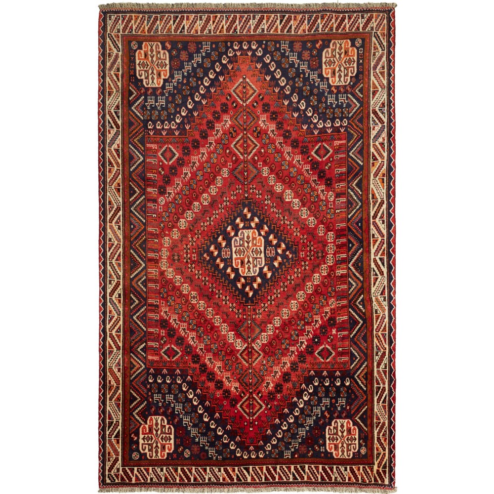Tappeto Shiraz Persia marrone 170x280 Tappeto Shiraz Persia marrone 170x280