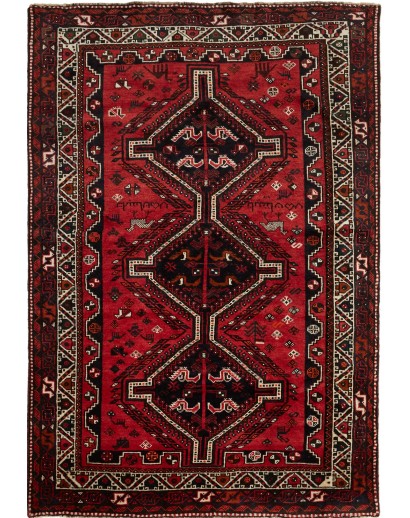 Tappeto Shiraz Persia blu marrone 171x251