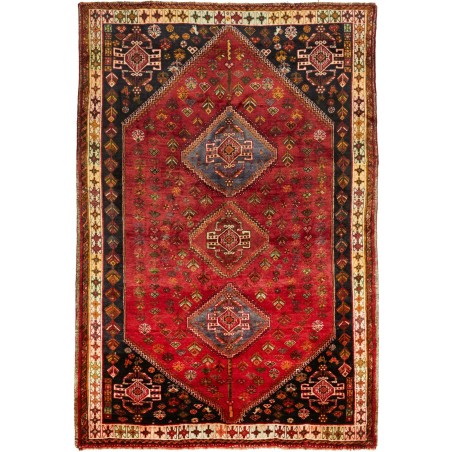 Tappeto Shiraz Persia marrone blu 175x260
