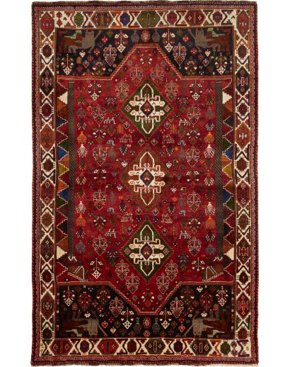 Tappeto Shiraz Persia marrone 170x275