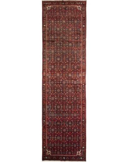 Tappeto Hamadan Persia marrone 117x472
