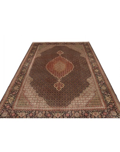 Tappeto Tabriz 50 Raj Mahi Persia azzurro bianco 203x300