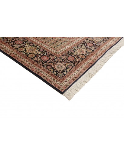 Tappeto Tabriz 50 Raj Mahi Persia azzurro bianco 203x300