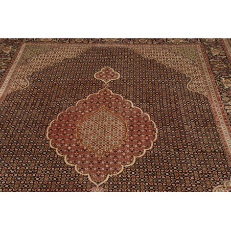 Tappeto Tabriz 50 Raj Mahi Persia azzurro bianco 203x300